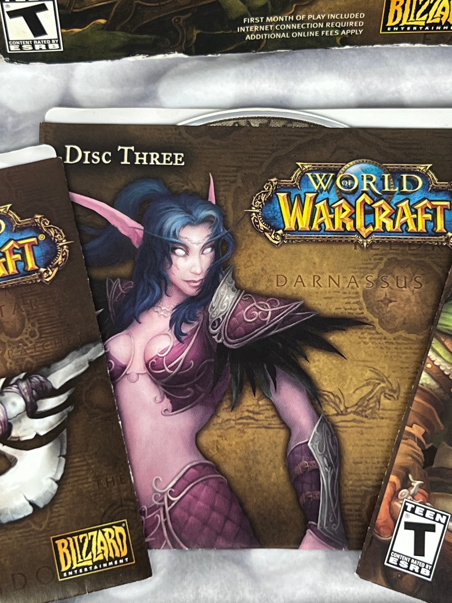 Blizzard The World of Warcraft 5 Disc PC Game
