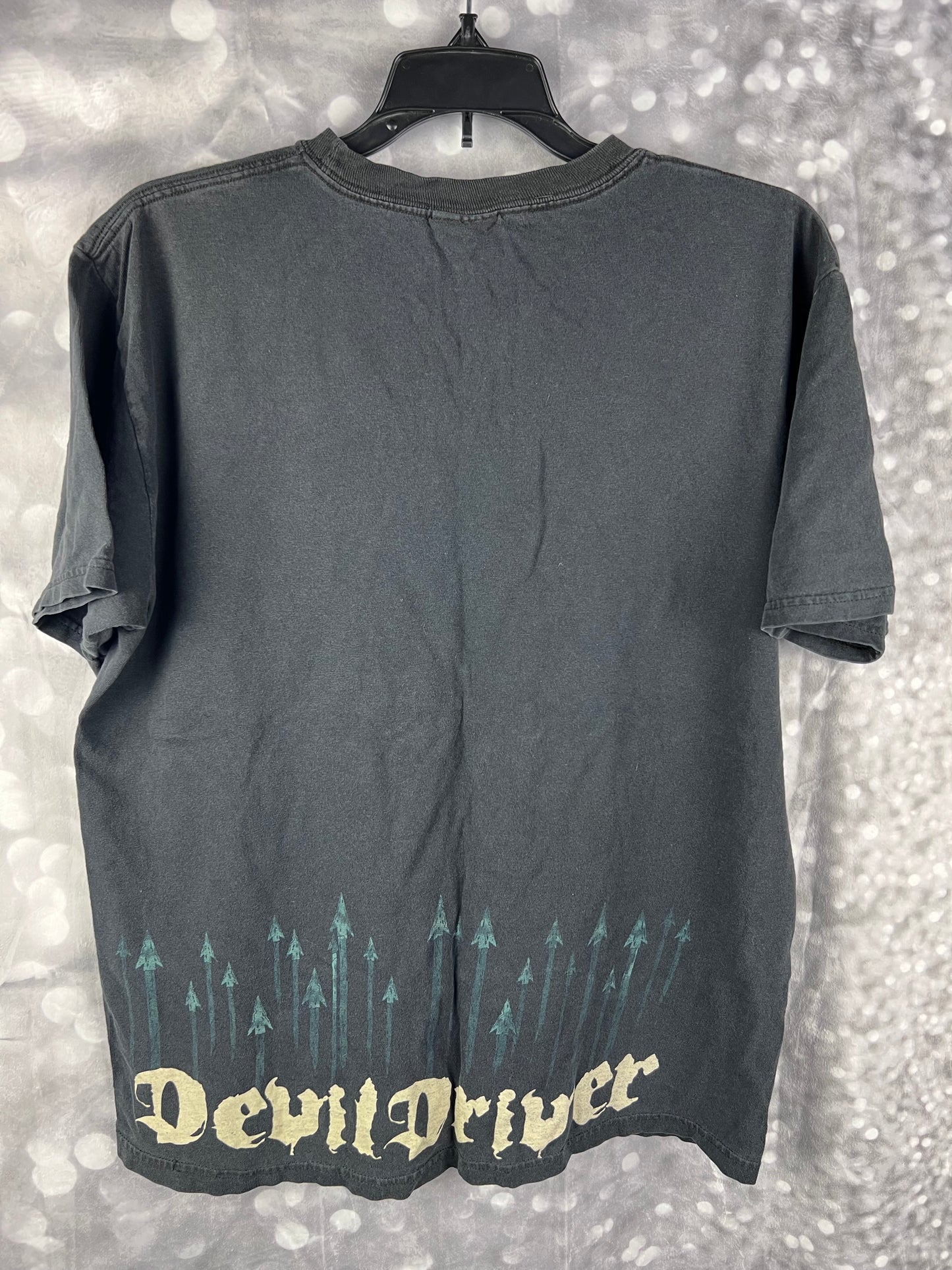 Devil Driver Owl Band Tee Men's Medium
