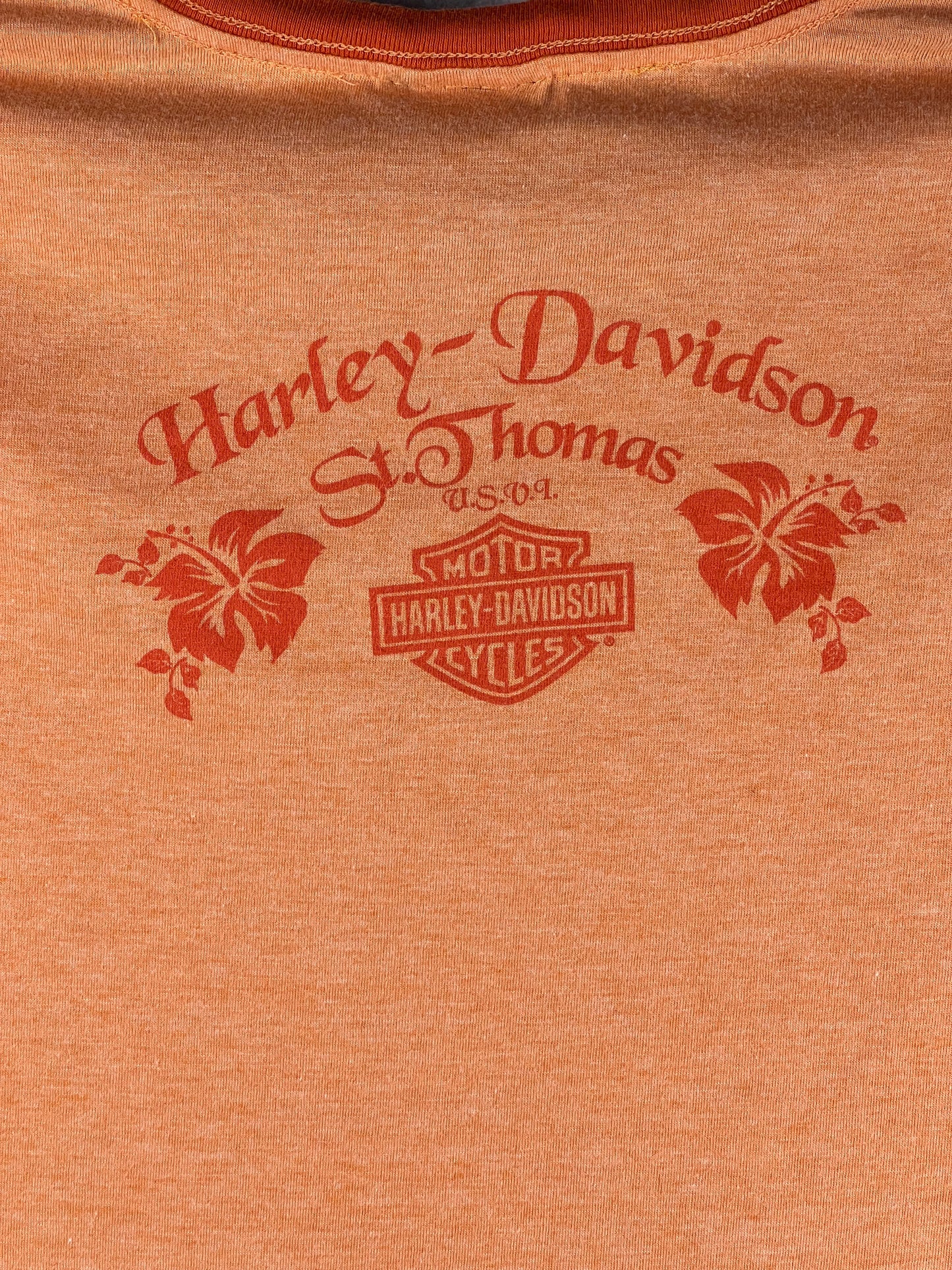 Harley Davidson St. Thomas Bravado T-shirt Women's Size Large