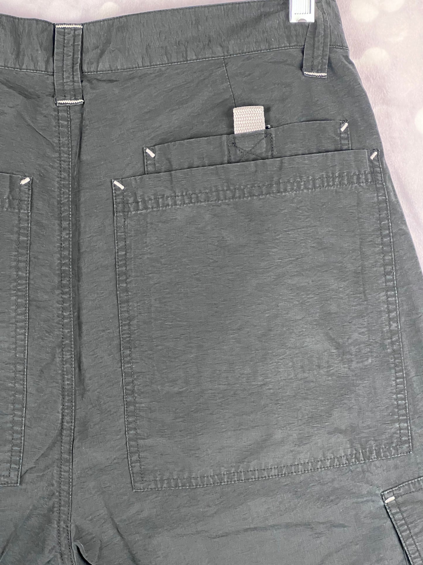 Vintage Mens’s Y2K MT-2 Long Cargo Rave Shorts
