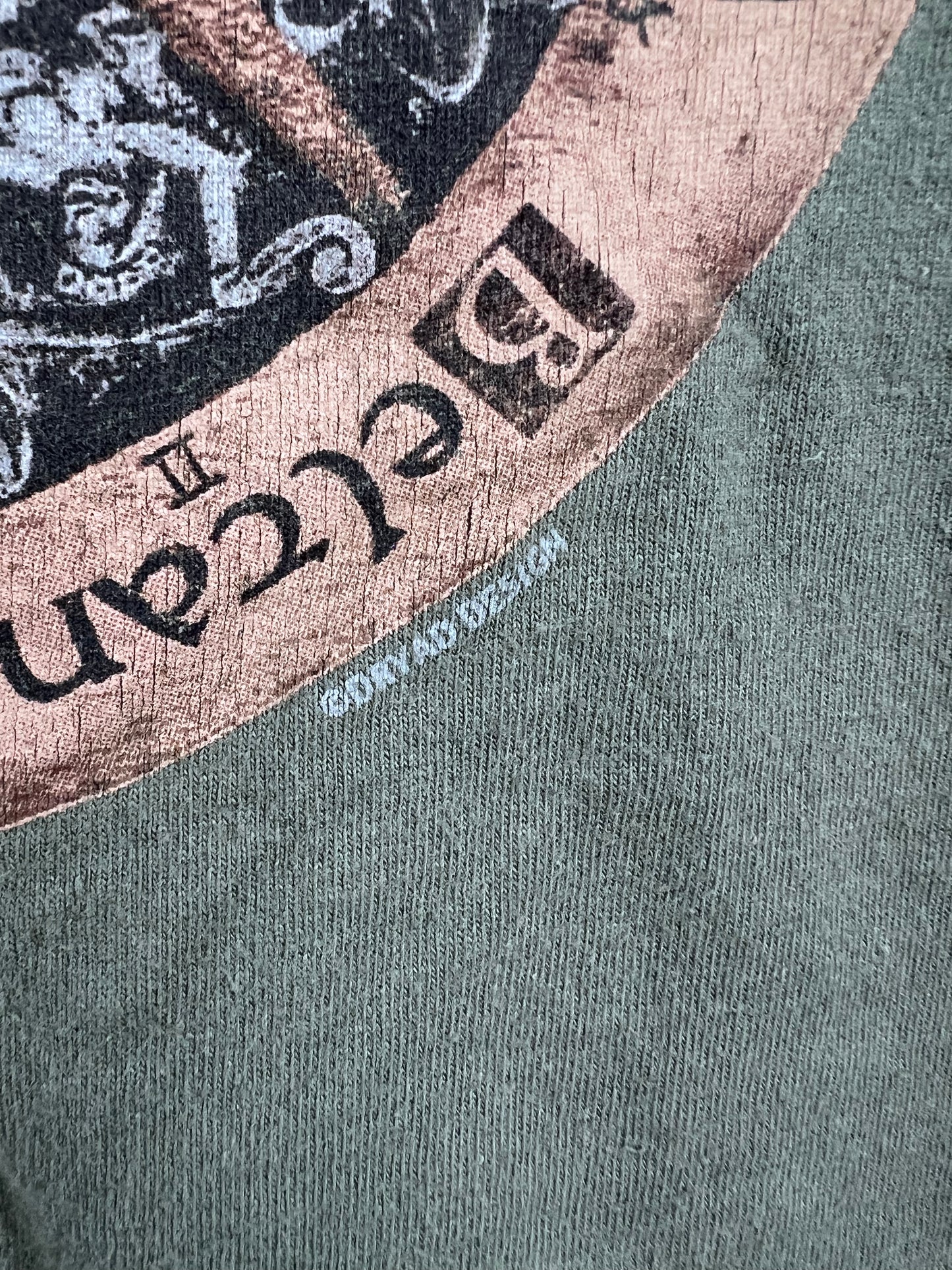 Vintage Pagen The Wheel of the Year Wiccan Calendar T-shirt Men's Size XL