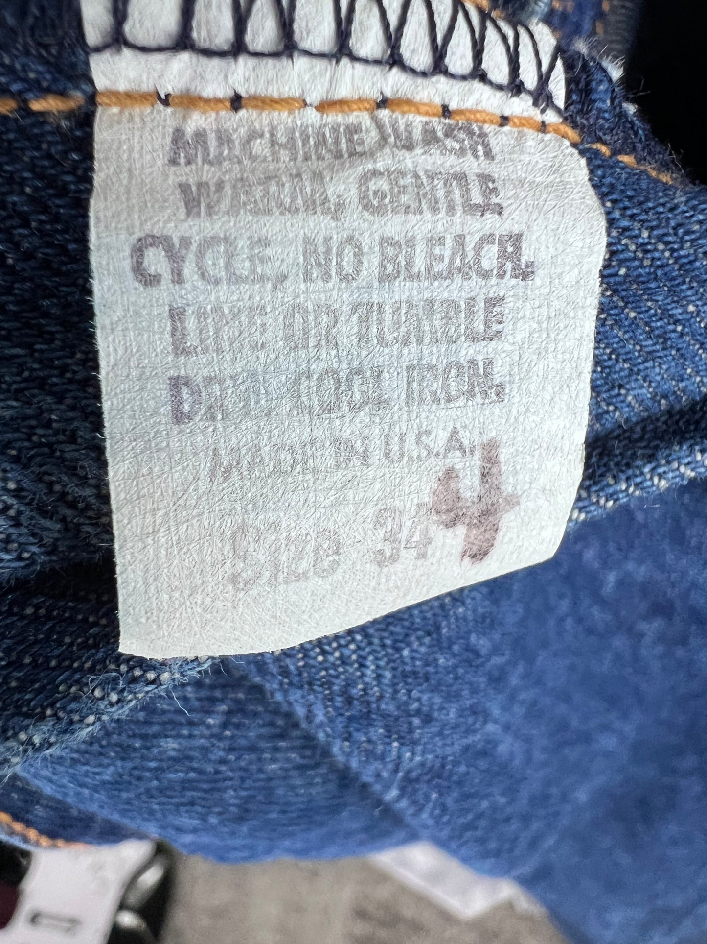 Vintage Beer Cans Men’s Jeans Size 34