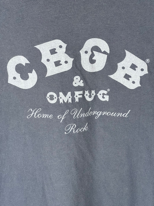 Vintage CBGB & OMFUG “Home of Underground Rock” T-shirt Made in USA Men’s Size Medium