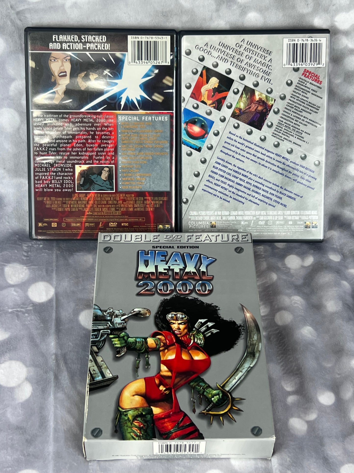 Heavy metal & Heavy Metal 2000 DVD Double Feature Special Edition Box Set