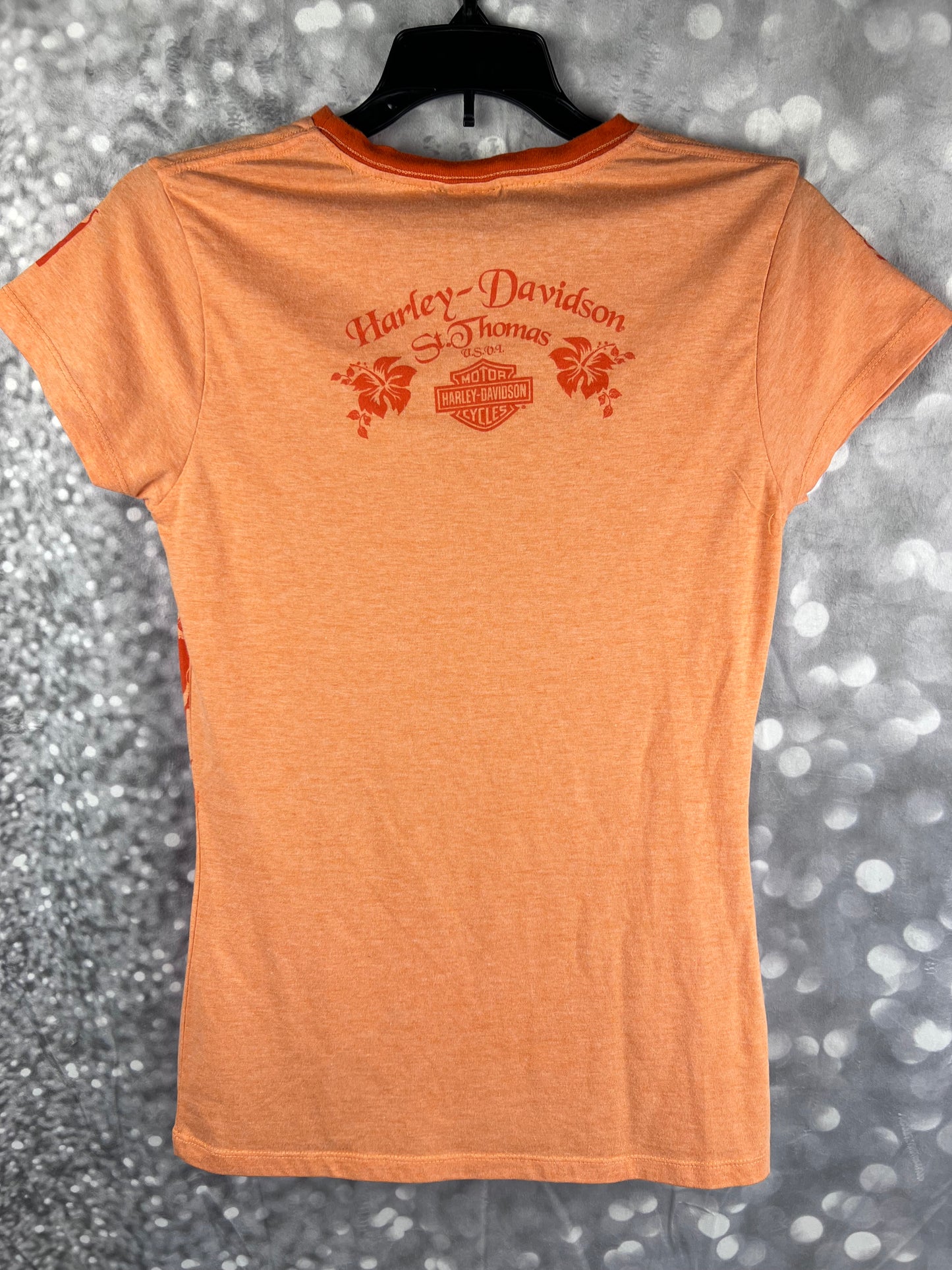 Harley Davidson St. Thomas Bravado T-shirt Women's Size Large