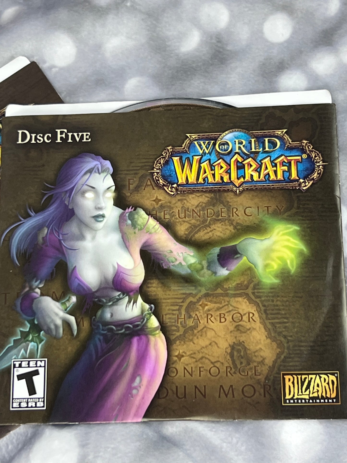 Blizzard The World of Warcraft 5 Disc PC Game