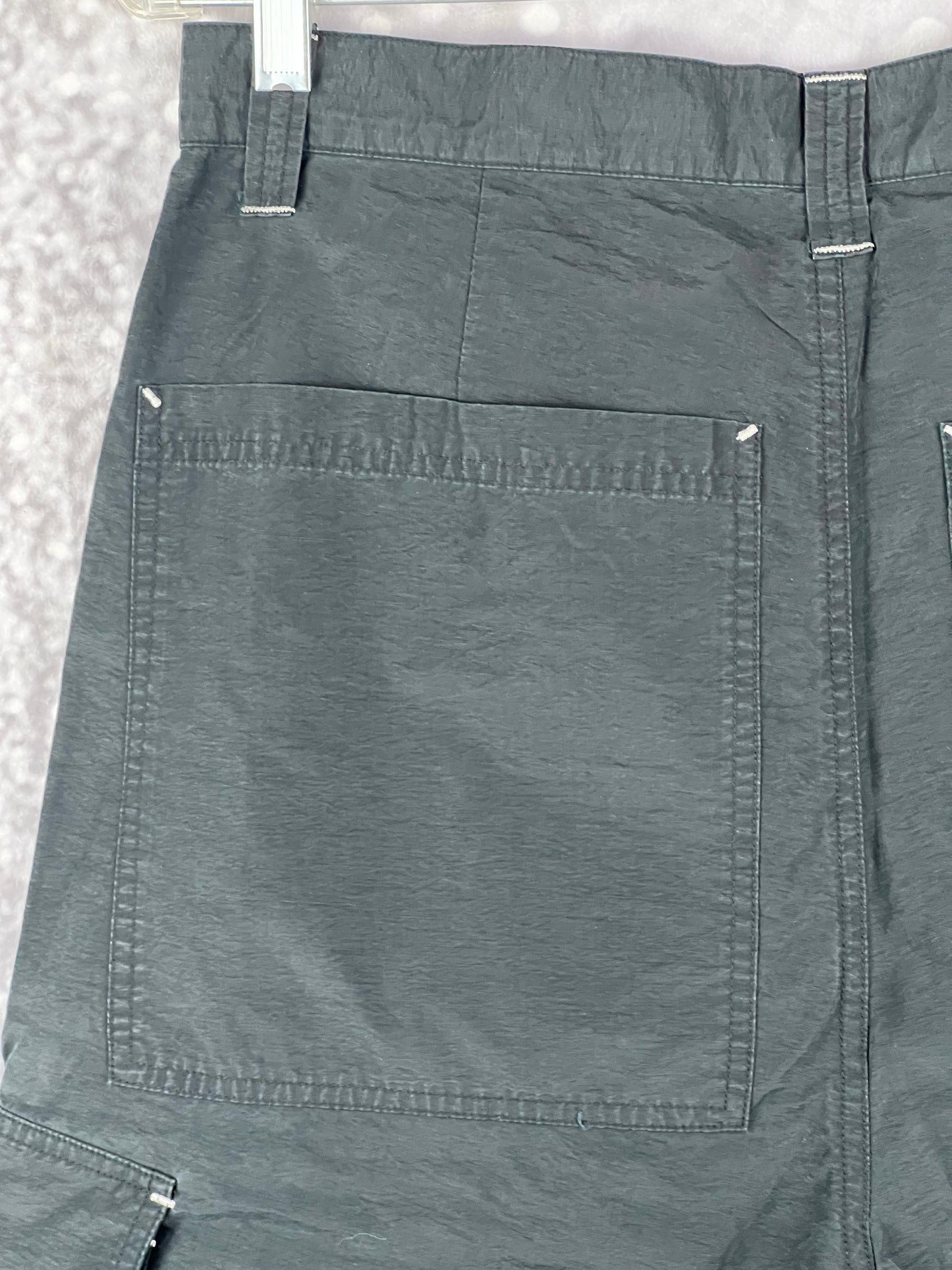 Vintage Mens’s Y2K MT-2 Long Cargo Rave Shorts
