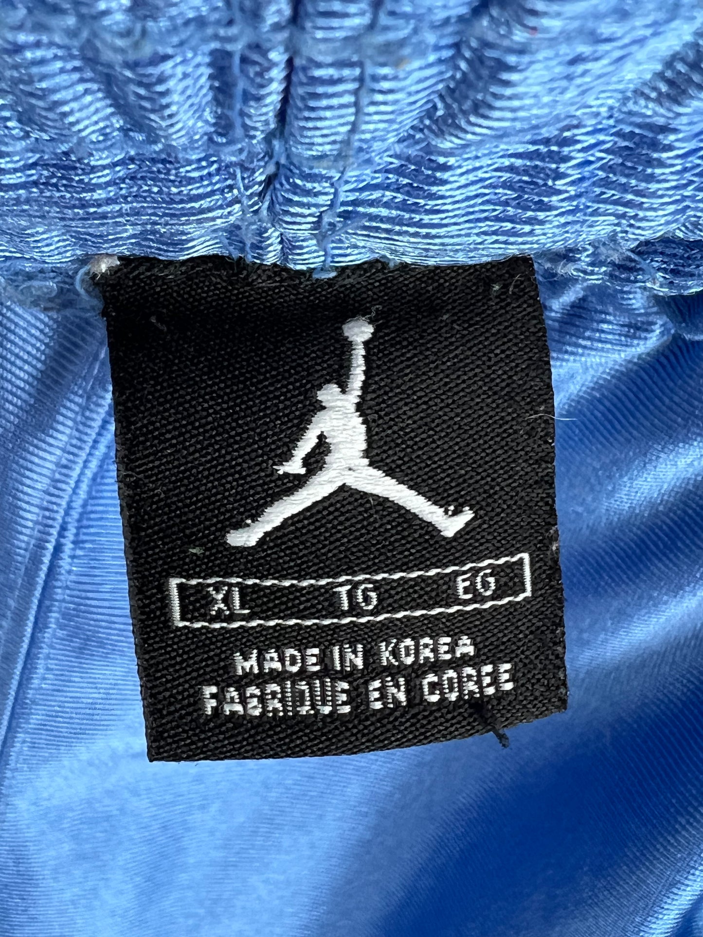 Air Jordan North Carolina Basketball Shorts Men's XL