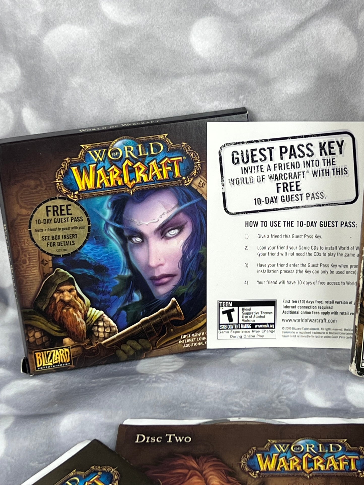 Blizzard The World of Warcraft 5 Disc PC Game