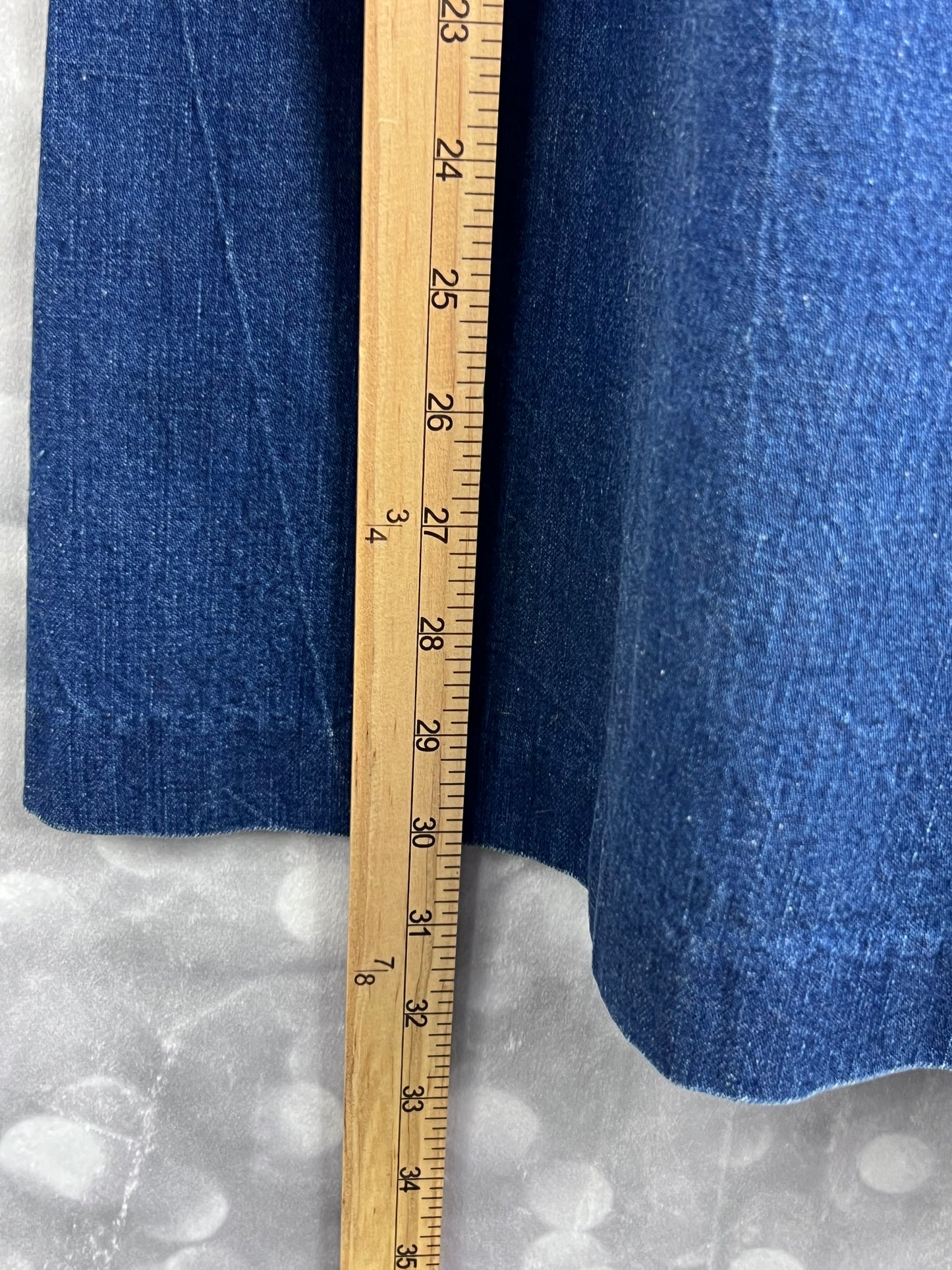 Vintage Jag Australia Gaucho Culottes Wide Leg Denim Skort Women's Size 4