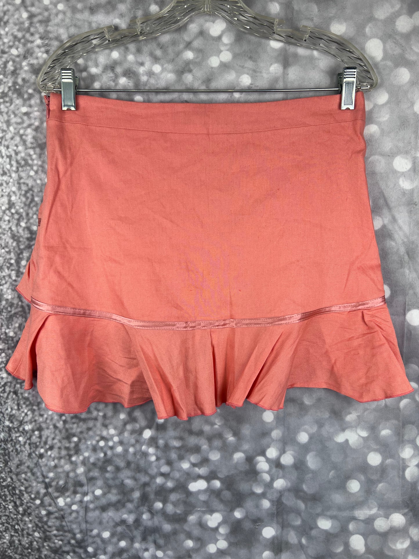 Bebe Women's Size 8 Ruffled Mini Skirt - New With Tags