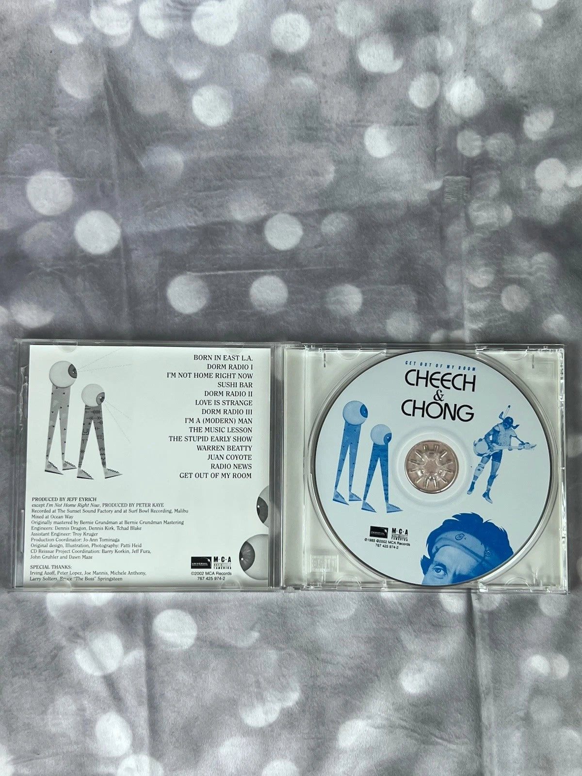 Cheech & Chong - Get Out Of My Room (1985) Music Comedy Sketch CD Album