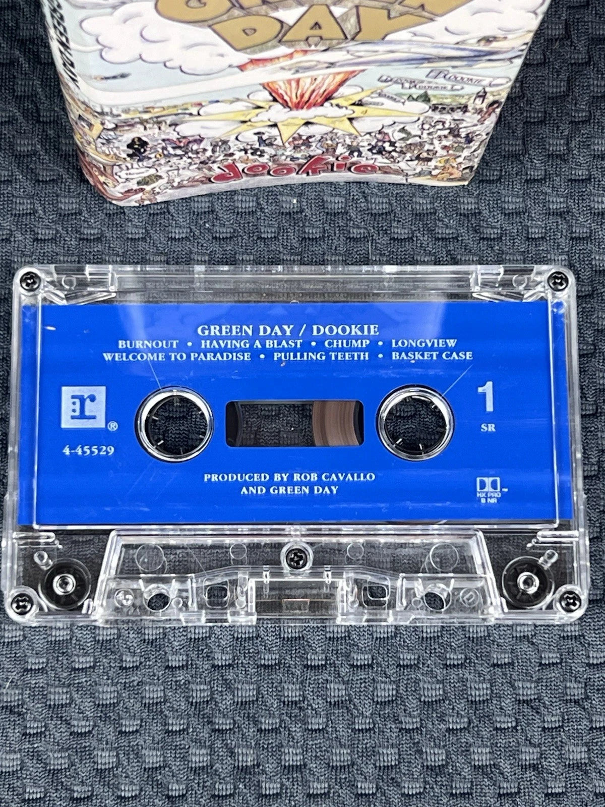 Green Day Dookie Blue Cassette Tape Alternative Punk Rock 1994