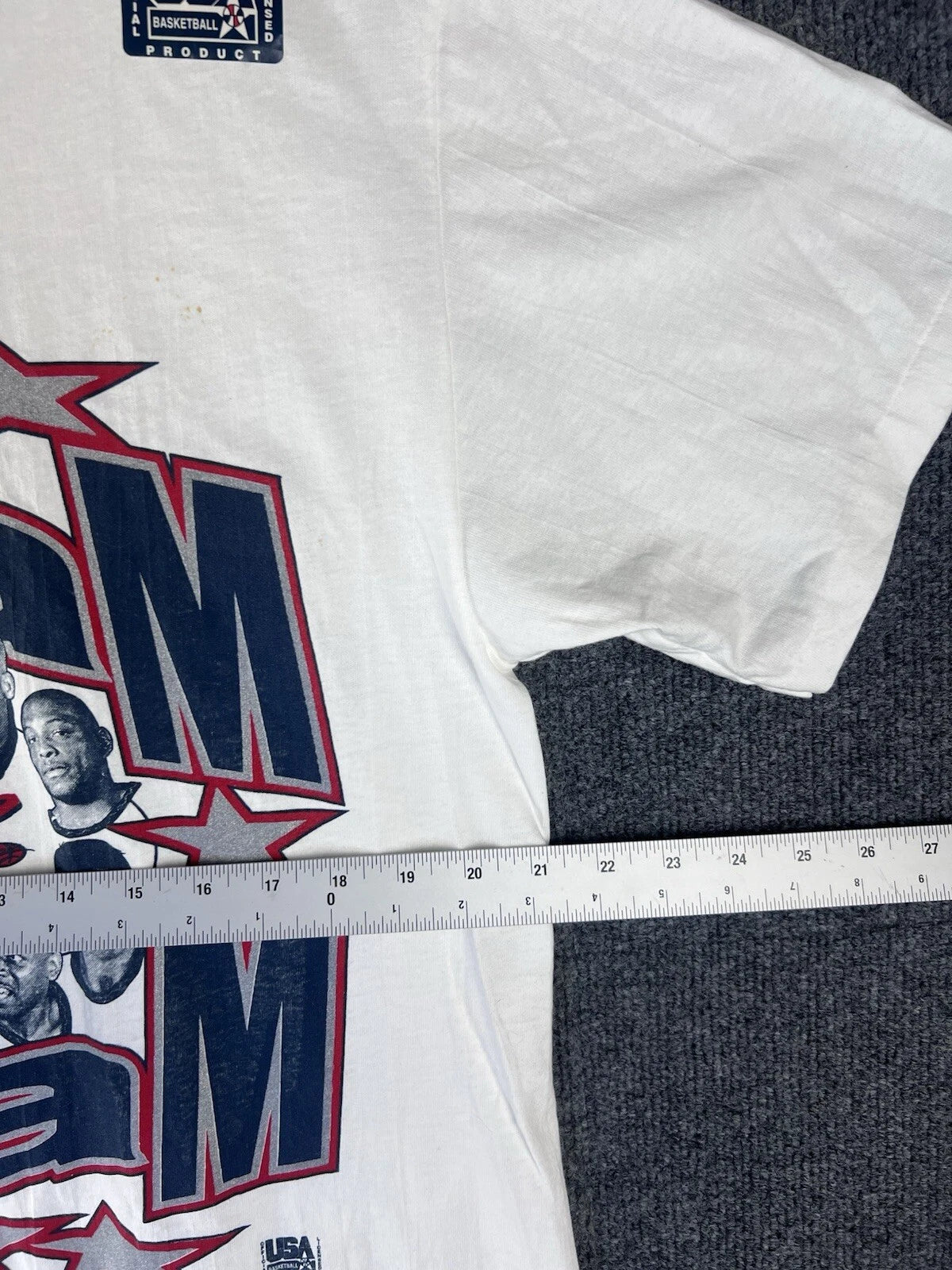 Vintage 90's USA Dream Team Olympic Basketball T-Shirt by Logo 7 NWT
