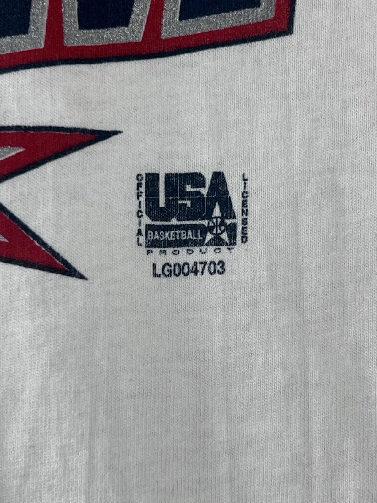 Vintage 90's USA Dream Team Olympic Basketball T-Shirt by Logo 7 NWT