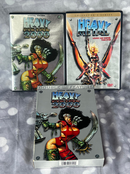 Heavy metal & Heavy Metal 2000 DVD Double Feature Special Edition Box Set