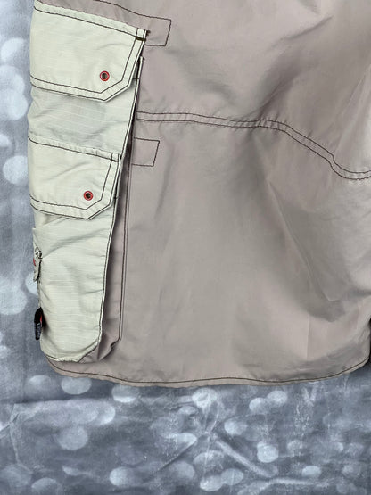 Vintage Y2K MACGEAR Long Cargo Rave Shorts Men's Size 30