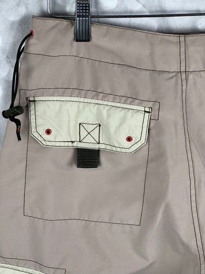 Vintage Y2K MACGEAR Long Cargo Rave Shorts Men's Size 30