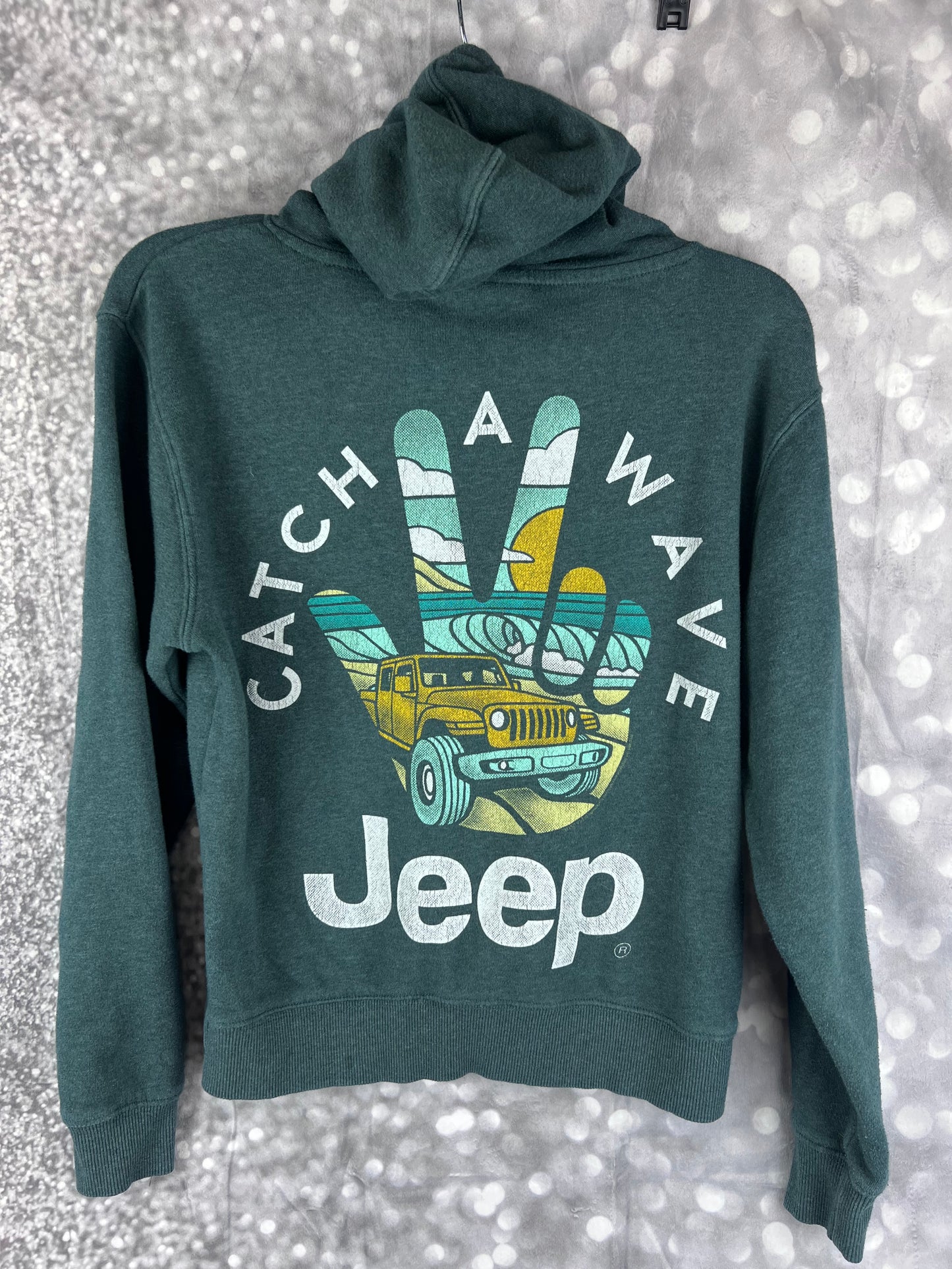JEEP “Catch A Wave” Women’s Size Small Hoodie