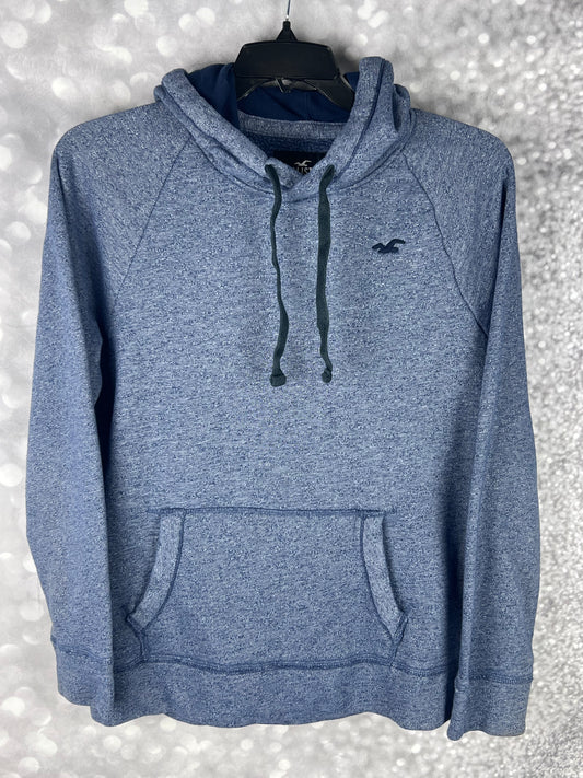 Hollister Blue Sweatshirt Hoodie Men’s Size Medium