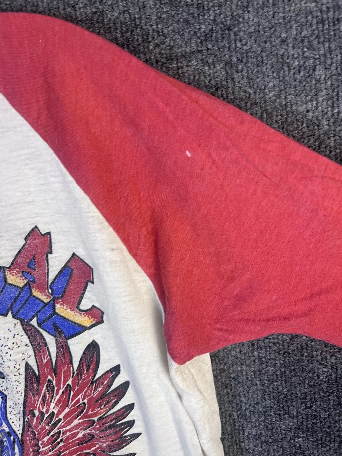 Vintage .38 Special 3/4 Sleeve Wild-Eyed Southern Boys 1981 Live Tour Shirt