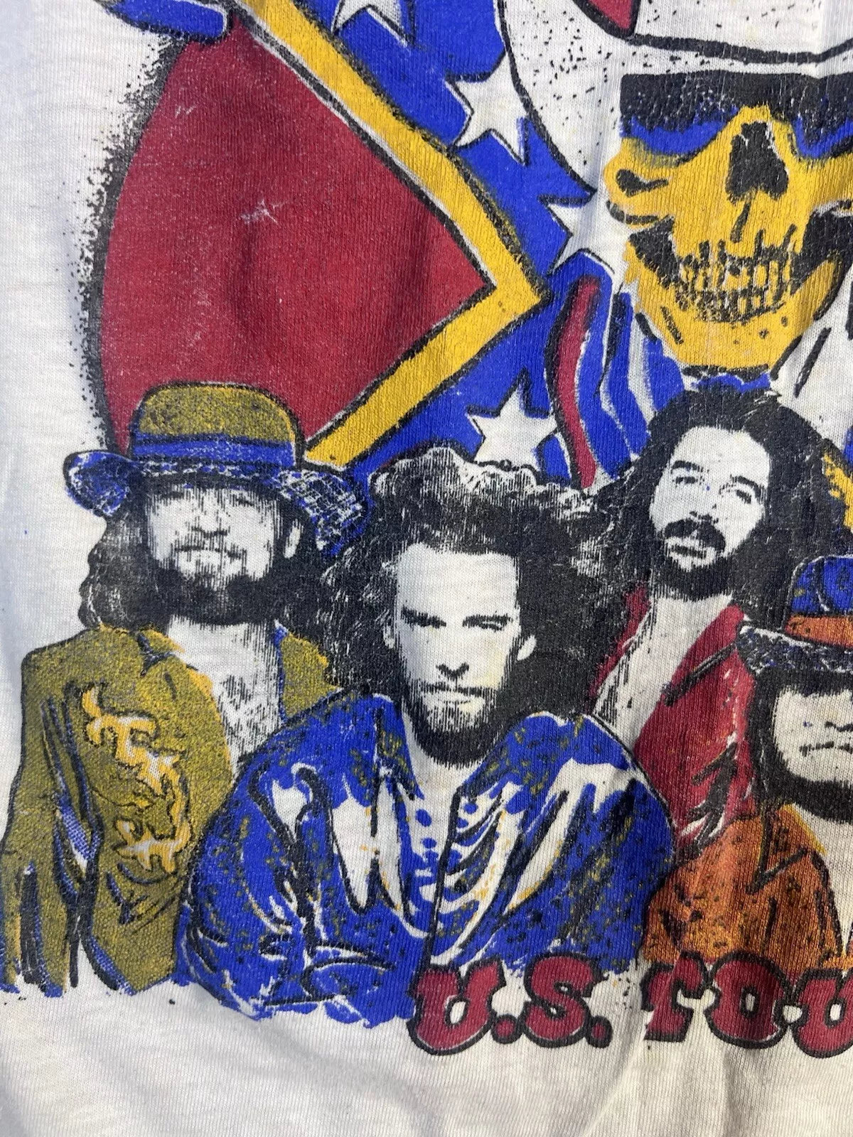 Vintage .38 Special 3/4 Sleeve Wild-Eyed Southern Boys 1981 Live Tour Shirt