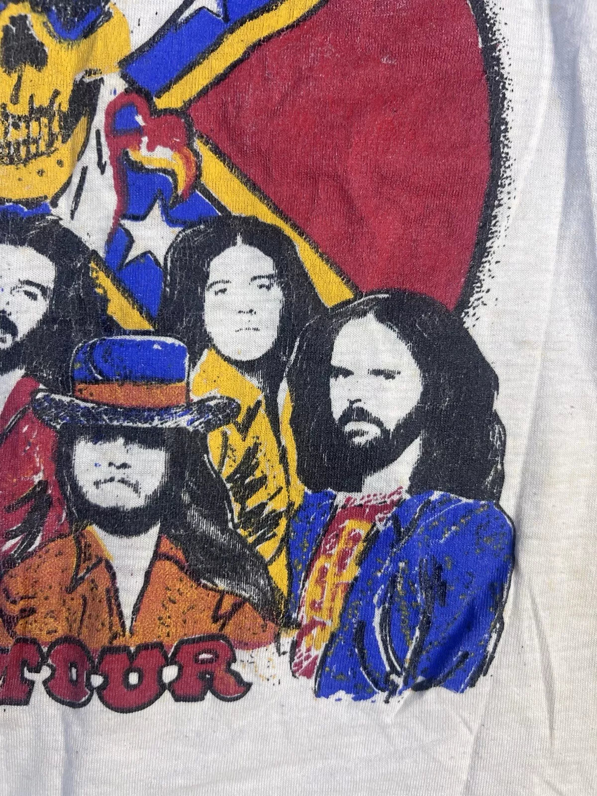 Vintage .38 Special 3/4 Sleeve Wild-Eyed Southern Boys 1981 Live Tour Shirt