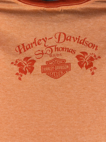 Harley Davidson St. Thomas Bravado T-shirt Women's Size Large
