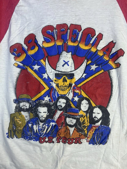 Vintage .38 Special 3/4 Sleeve Wild-Eyed Southern Boys 1981 Live Tour Shirt