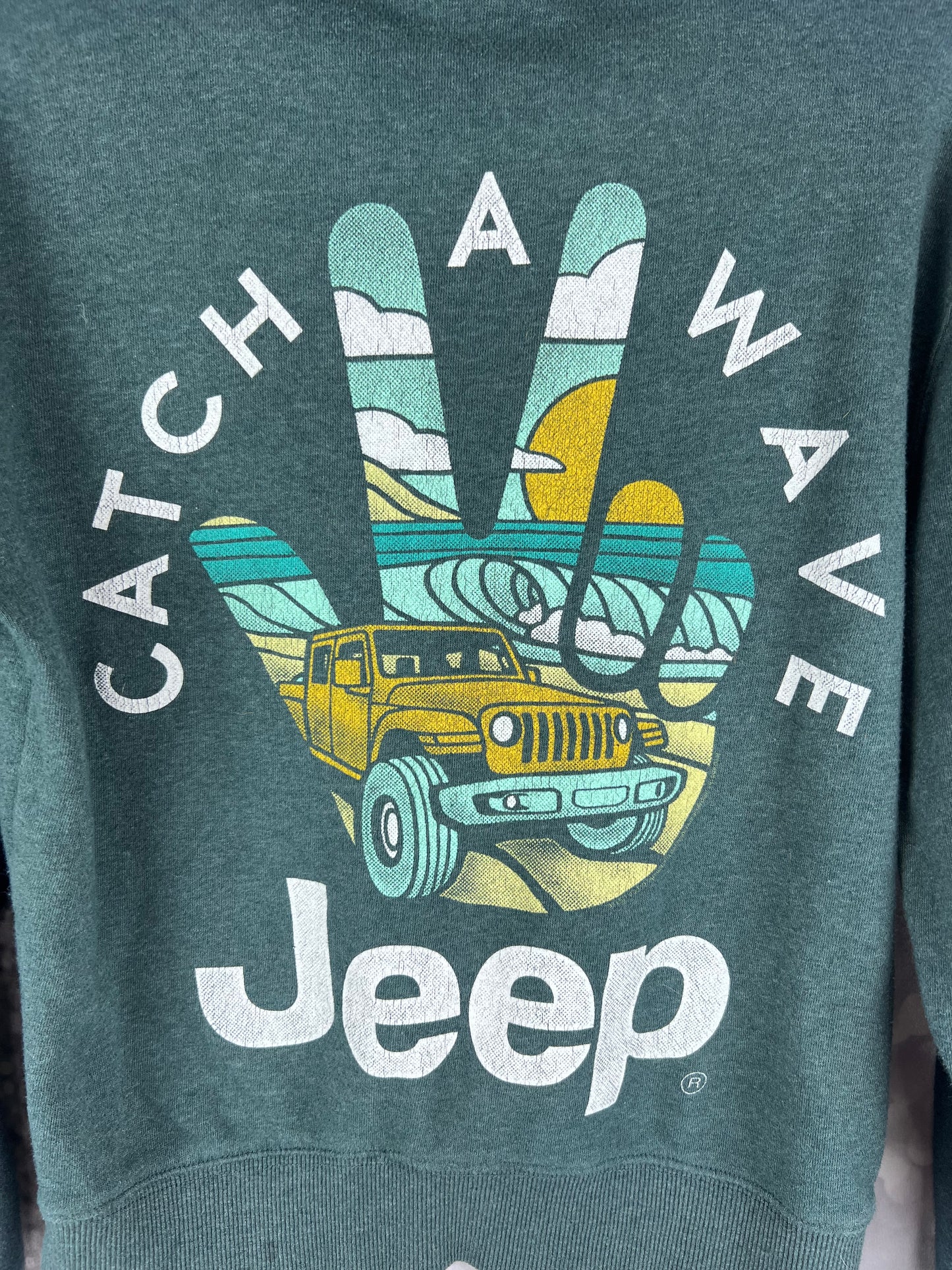 JEEP “Catch A Wave” Women’s Size Small Hoodie