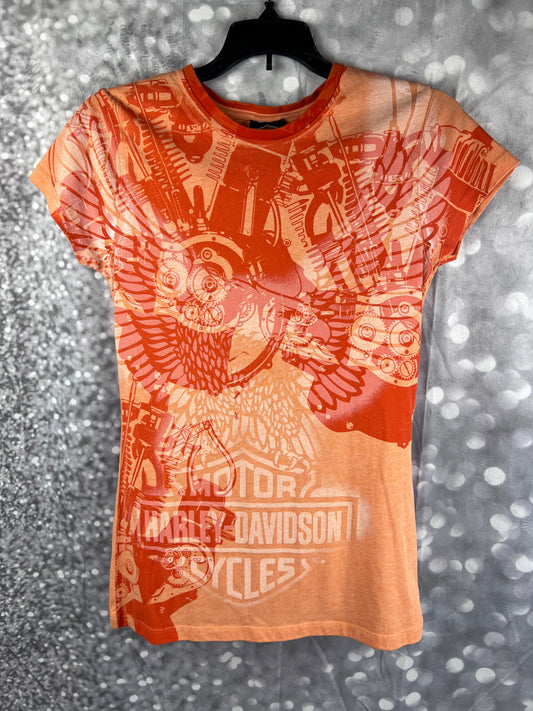 Women’s Harley Davidson St. Thomas Bravado T-shirt Size Large