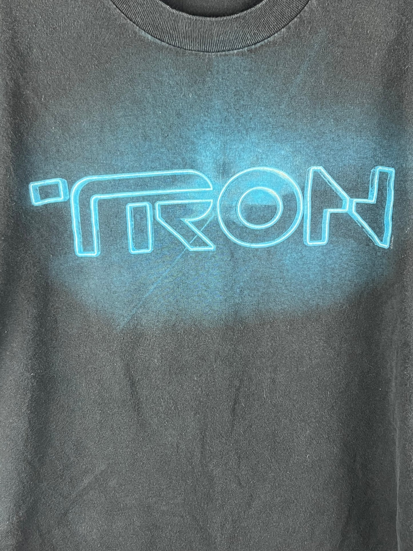 Disney’s TRON Movie Y2K Promo T-shirt Men's Large