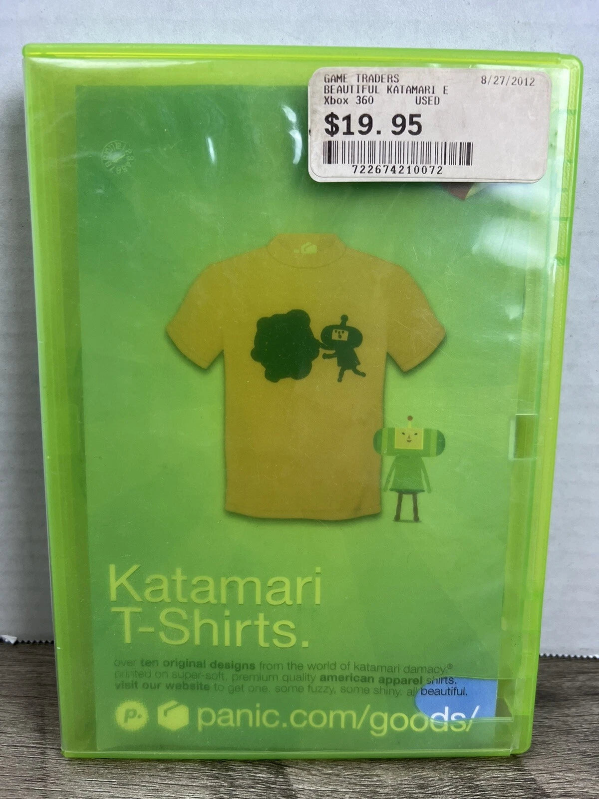 Xbox 360 Beautiful Katamari With Game - Manual - Case - No Cover Art
