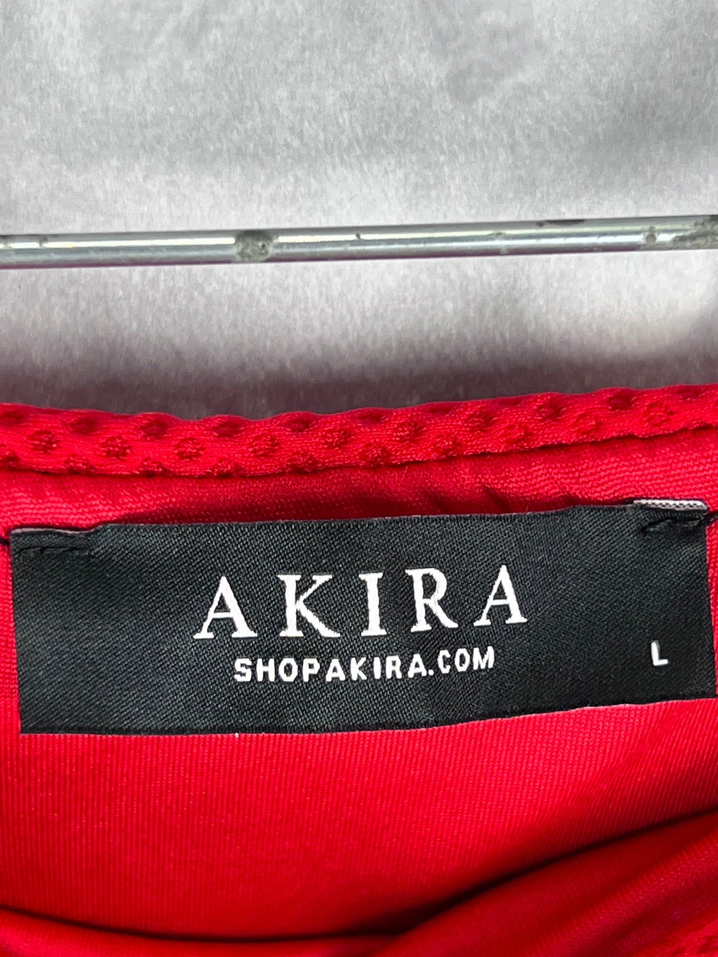 Akira “Cool Again” Jersey-Mesh Mini Skirt Women’s Size Large
