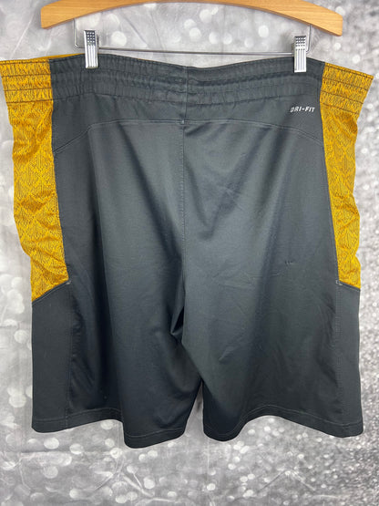 Nike Black Kobe Bryant Mamba Snakeskin Basketball Shorts Men's XL