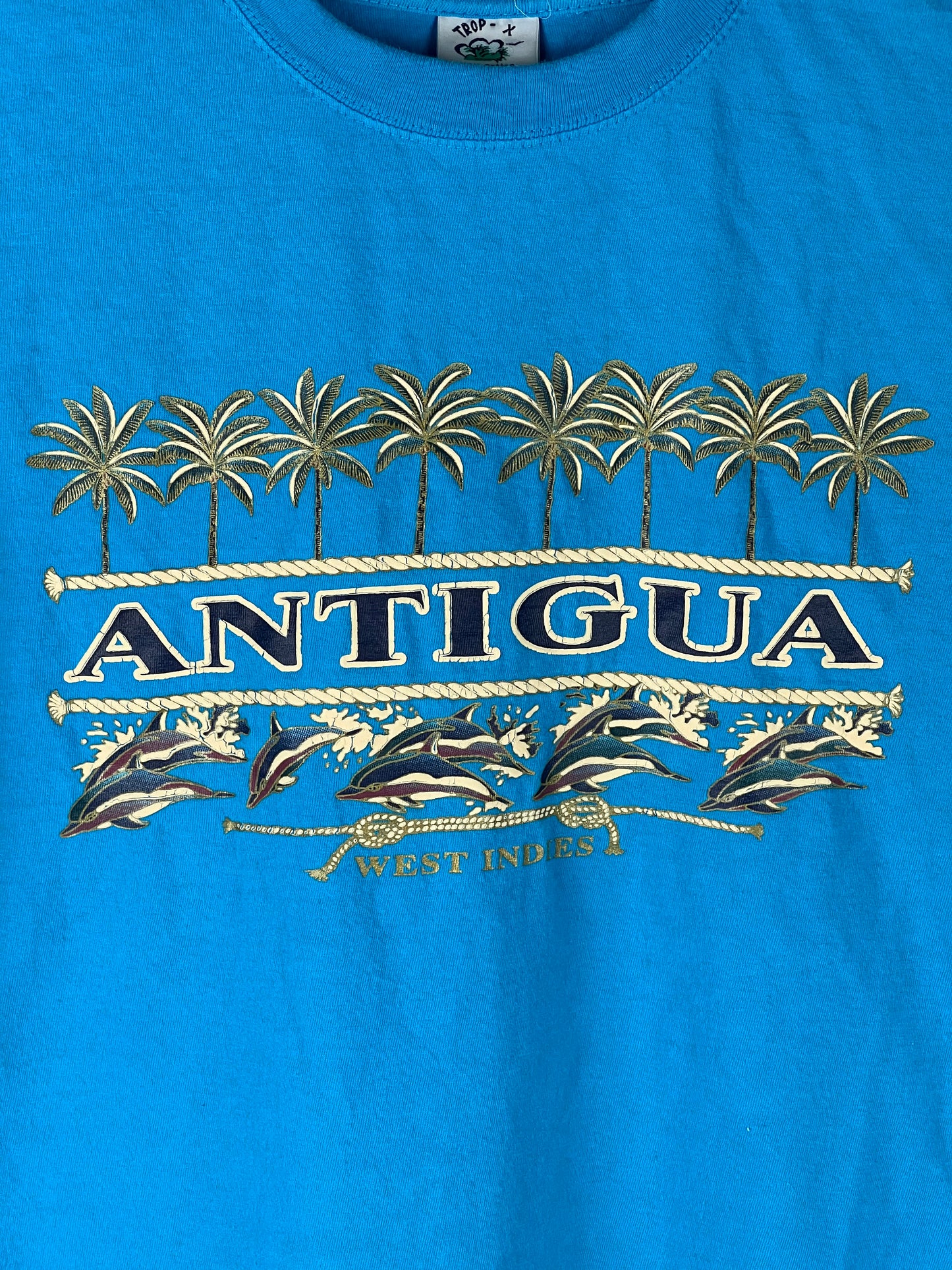 Caribbean Tees Antigua Vacation Destination T-shirt Men’s Size Medium