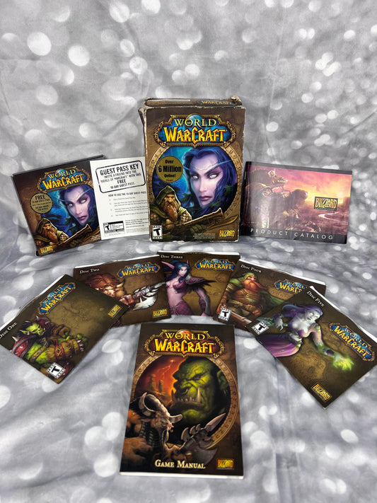 Blizzard The World of Warcraft 5 Disc PC Game