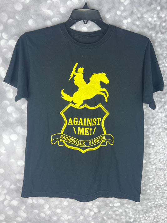 Against Me! Gainesville Florida Punk Rock Music Band Tee Men’s Size Large
