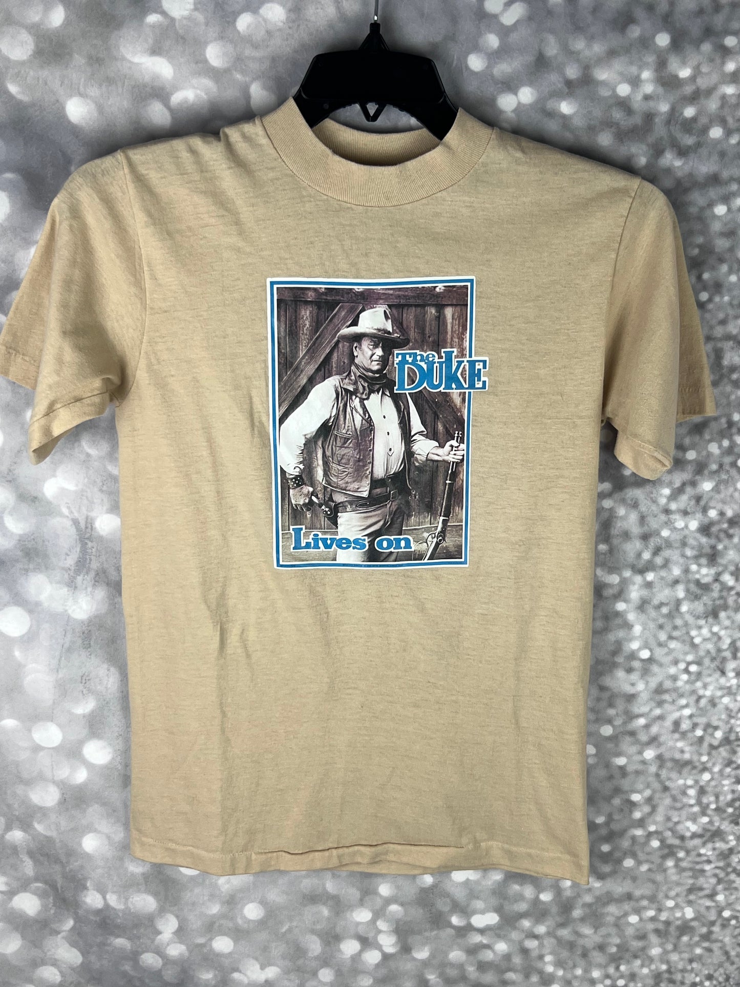 Vintage 80s John Wayne “The Duke” Single Stitch Made In USA T-shirt Men’s Size Medium