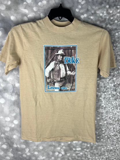 Vintage 80s John Wayne “The Duke” Single Stitch Made In USA T-shirt Men’s Size Medium