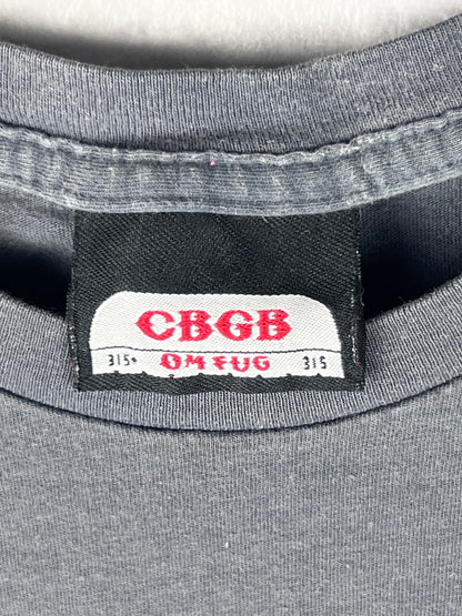 Vintage CBGB & OMFUG “Home of Underground Rock” T-shirt Made in USA Men’s Size Medium