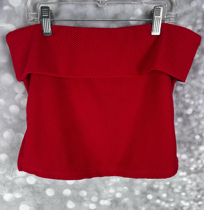 Akira “Cool Again” Jersey-Mesh Mini Skirt Women’s Size Large