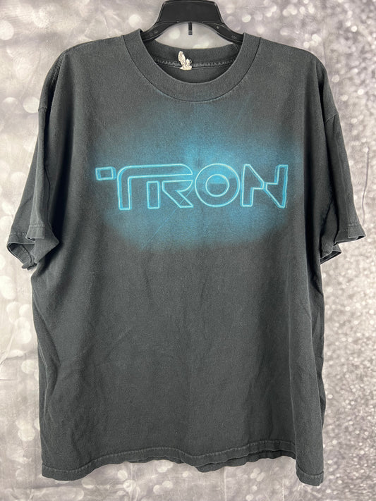 Disney’s TRON Movie Y2K Promo T-shirt Men's Large