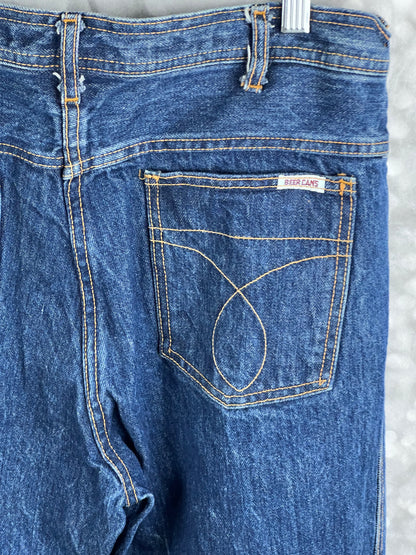 Vintage Beer Cans Men’s Jeans Size 34