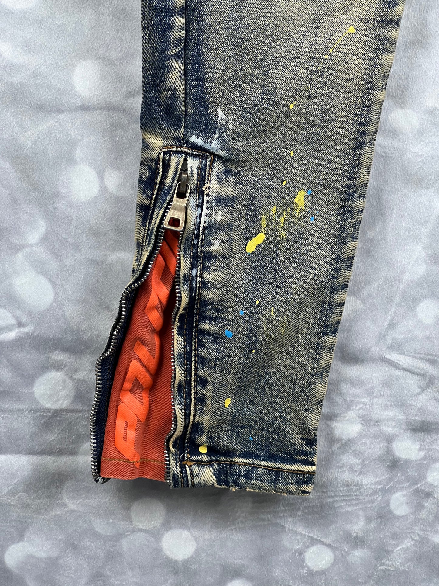 POLITICS Cargo Zip Streetwear Men’s Jeans Size W30