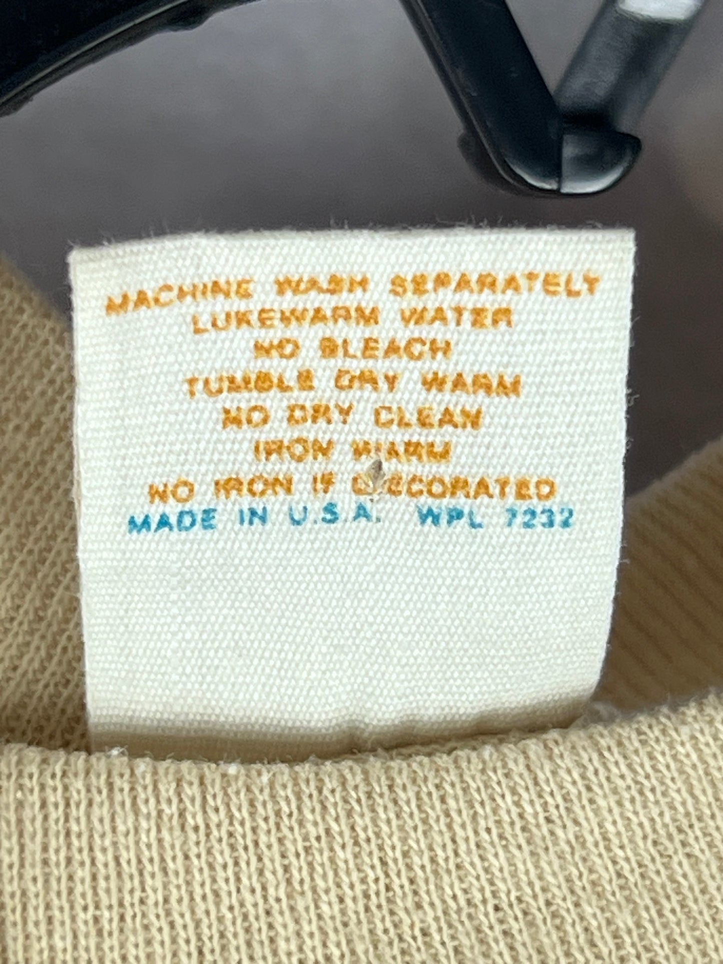 Vintage 80s John Wayne “The Duke” Single Stitch Made In USA T-shirt Men’s Size Medium