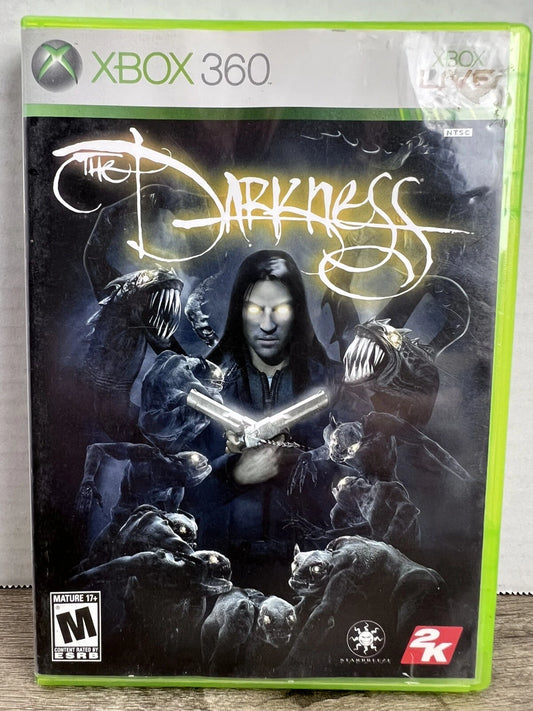 Xbox 360 The Darkness Game and Original Box - No Manual