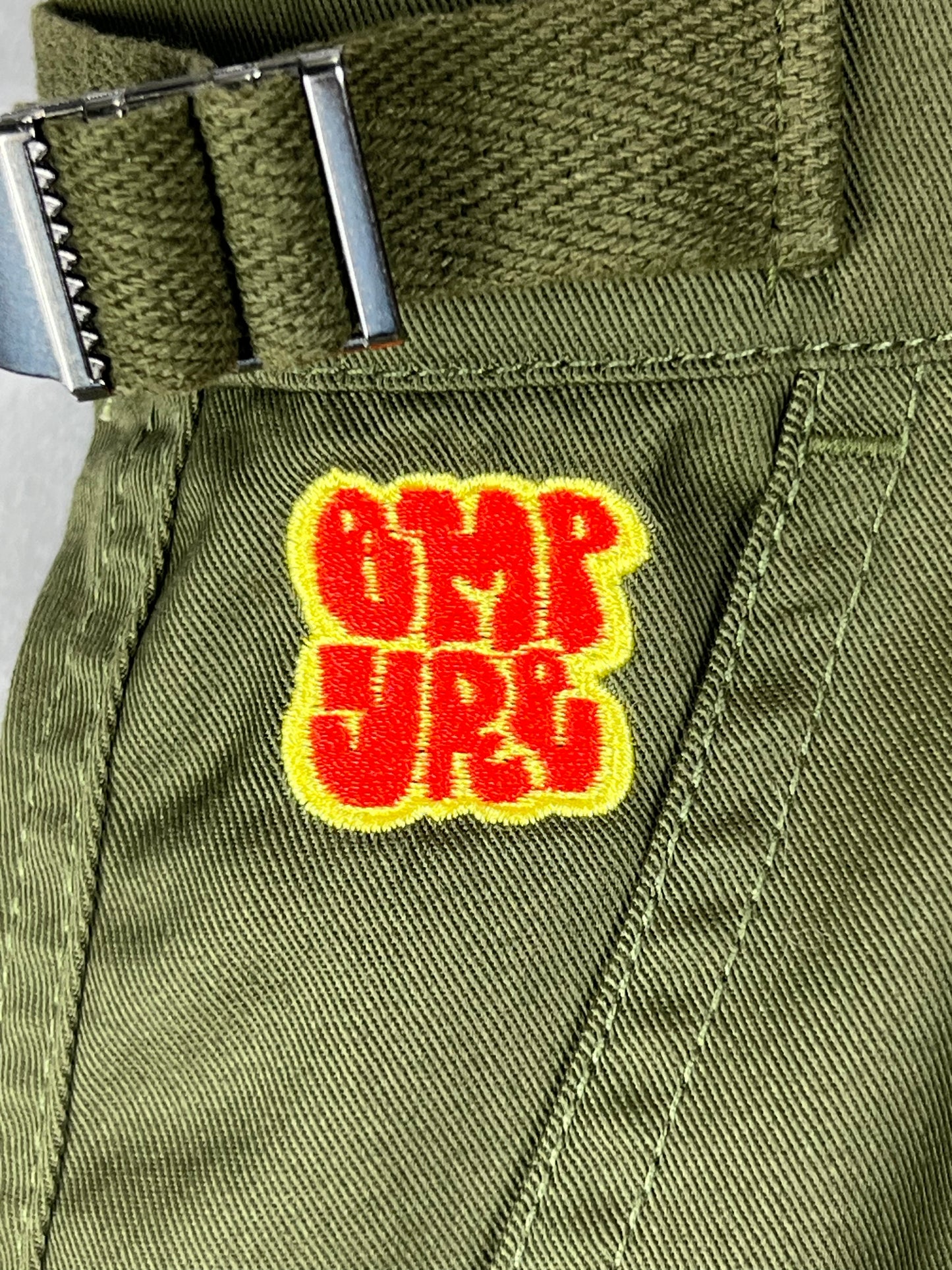 Empyre Relax Loose Fit Button Fly Cargo Skate Pants Olive Green Size 28