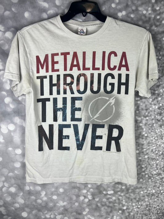 Metallica "Through the Never" Movie 2013 Concert Film T-shirt Men's Size Medium