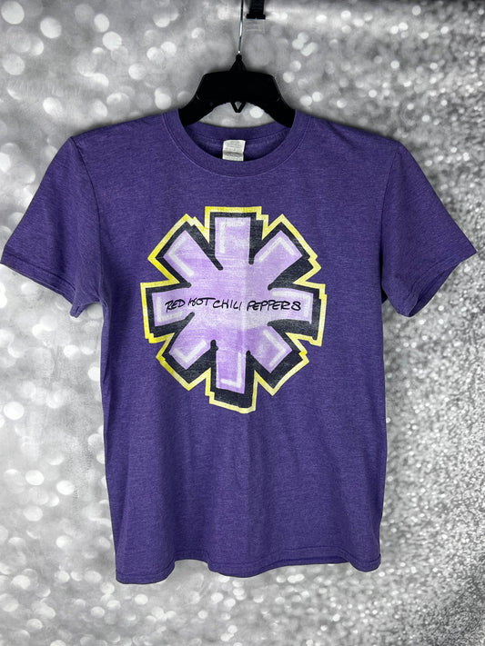 Red Hot Chili Peppers 2016 Getaway Tour Band Tee Purple Size Men's Medium